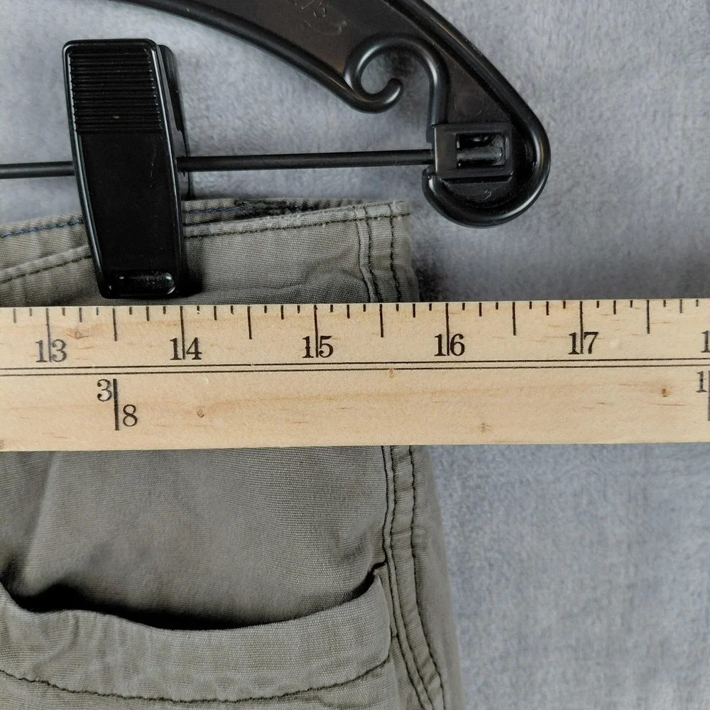 LL Bean Favorite Fit Pants Womens 8 Reg Taupe‎ Gray Straight Leg Chino 507466